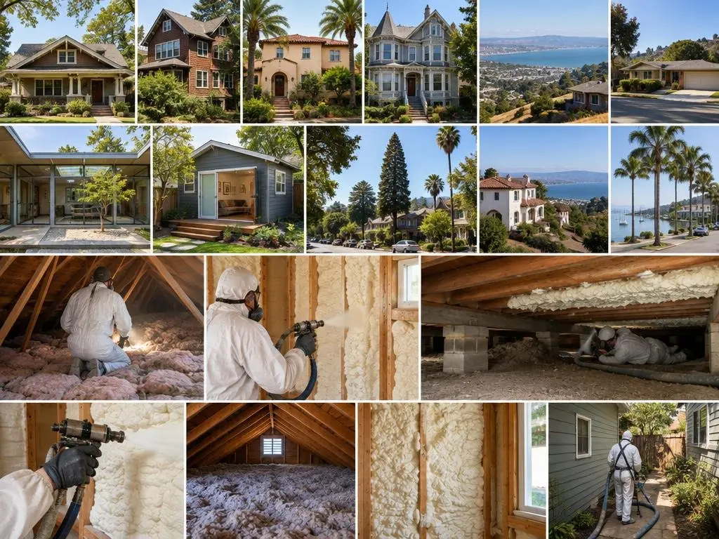 Spray Foam Insulation in Oakland, CA