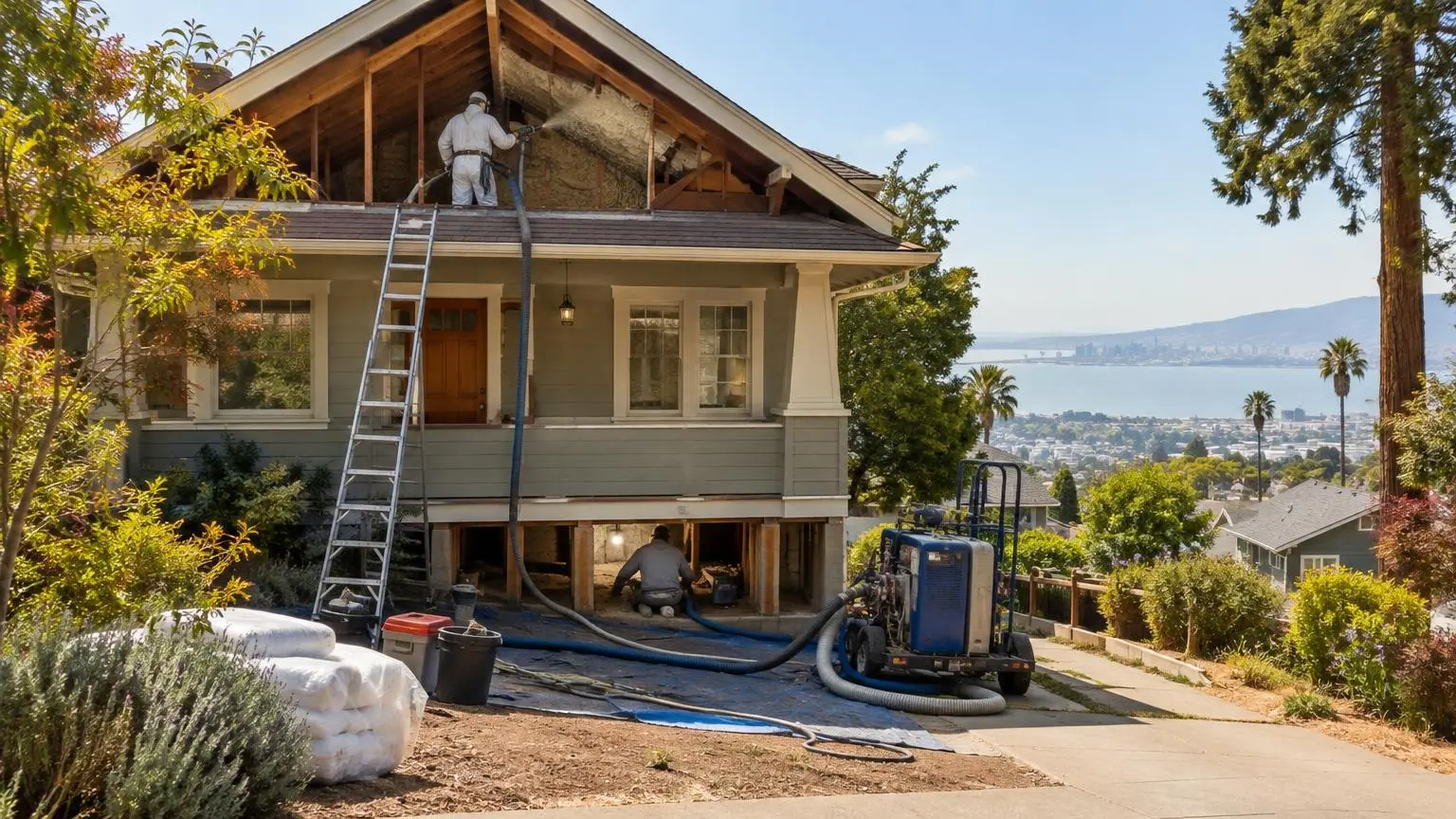 Spray Foam Insulation in Oakland, CA